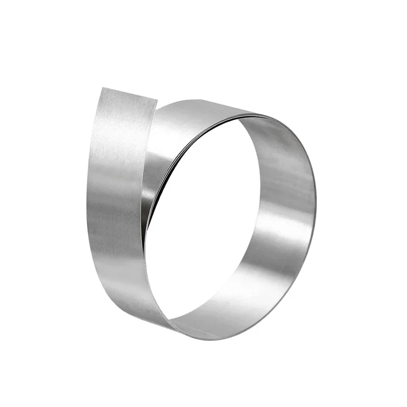 1pcs 304 Stainless Steel Foil Roll Thickness0.01-0.1mm 100x100mm 100x500mm/100x1000mm Stainless Steel Plate Metal