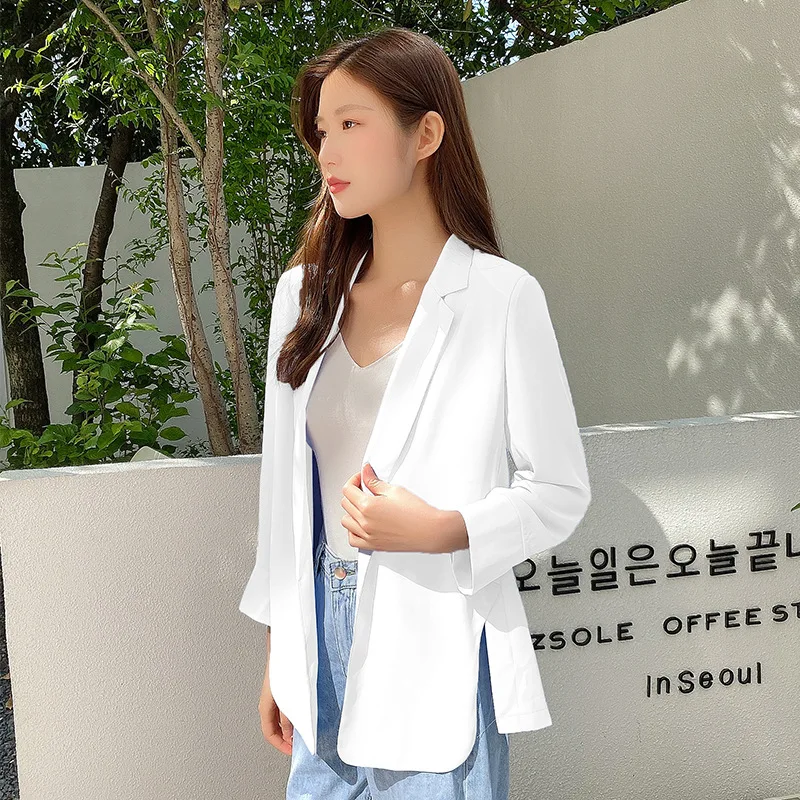 2024 Women's Autumn New Fashion Casual Chiffon   blazers