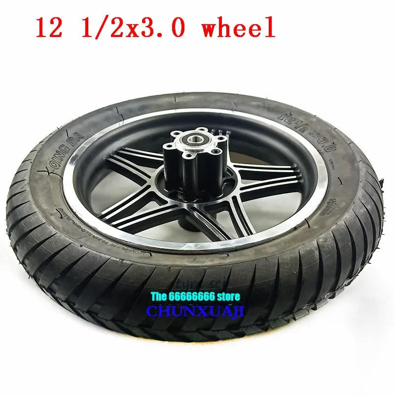 12x2.75 Alloy rims 12 1/2 x 3.0 tyre inner tube for electric scooters E-bike folding bicycles 12 inches tire Inflatable wheels