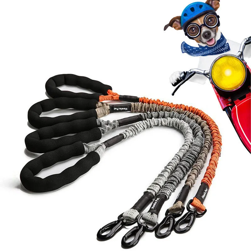 

75cm 120cm Strong Dog Leash Big Lead Heavy Duty Solid Rope Elastic Leash Surf Durable Leash For Dog Extendable Dog Lead