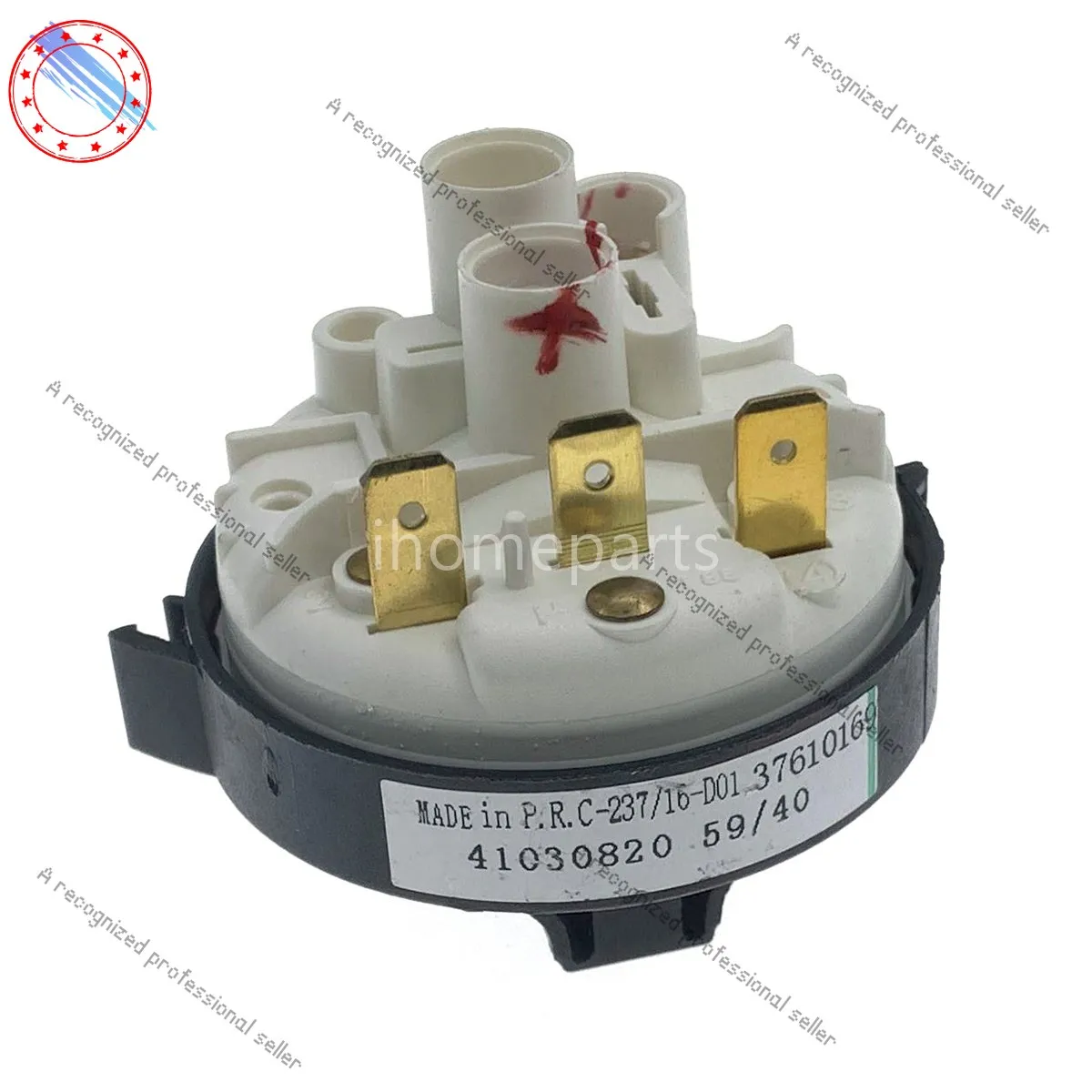 

237/16-D01 41030820 Dishwasher Parts Water Lever Pressure Switch for CANDY / HOOVER / ROSIERES