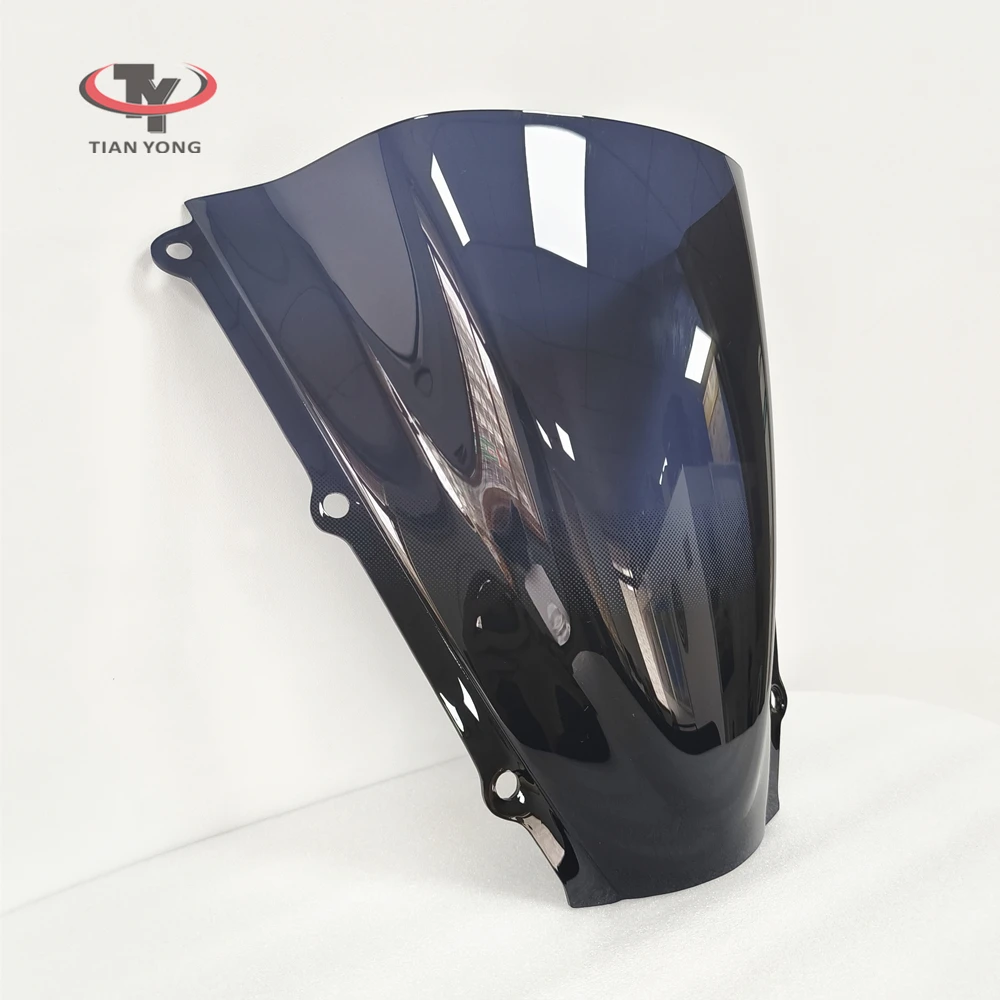 For Honda CBR 600 RR F5 2003 2004 Windshield Wind Deflectore Visor Fit CBR600RR CBRF5 600RR CBR600 Windscreen Smoke Clear Black