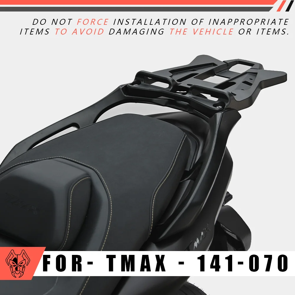 

MTK Top Box Bracket For YAMAHA TMAX560 2025 Motorcycle Accessories Backrest Rear Passenger Seat Back Rest Stay Protection Pad