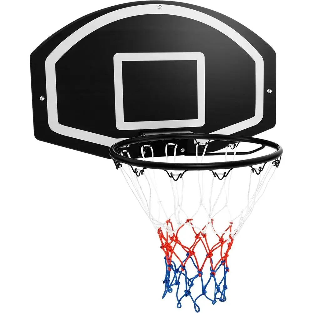 

Outdoor/Indoor Wall-Mounted Basketball Hoop with 28.5'' Backboard and 17'' Rim