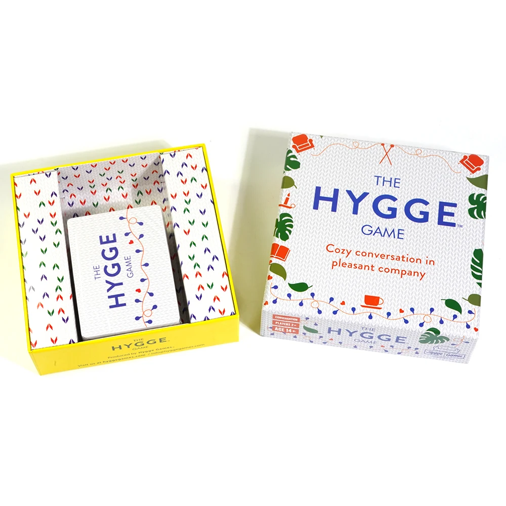 Newest The Hygge Game - Cozy Conversation In Pleasant Company Multicolored, Christmas Halloween Thanksgiving Birthday Gifts