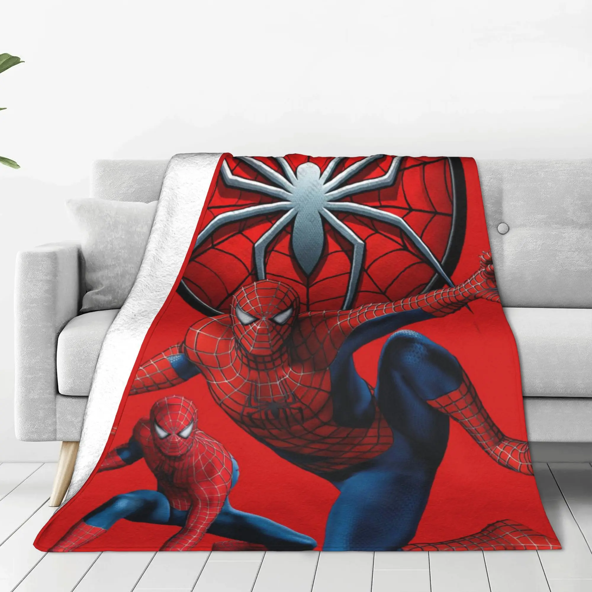 

Плюшевое одеяло с супергероем «Человек-паук», детское фланелевое одеяло для дивана-кровати, теплое мягкое покрывало на заказ, качество, подарок
