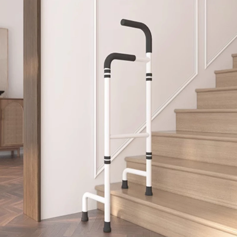 Stair Climbing Assist Cane Ergonomic Non Slip Sturdy Fits Most Standard Steps for Sore Hips Knees Adjustable Stair Cane Helper