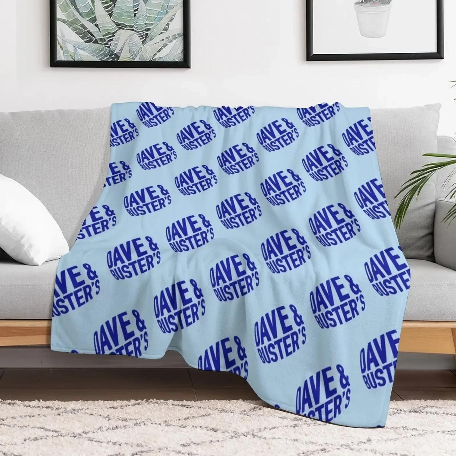 Dave & Buster's Resto Throw Blanket for sofa Soft Beds Blankets