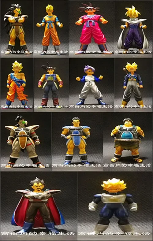 Action Figure Genealogy LEGENG of SAIYAN Saiyan Son Goku Vegetajv Torankusu Rare Model Ornaments