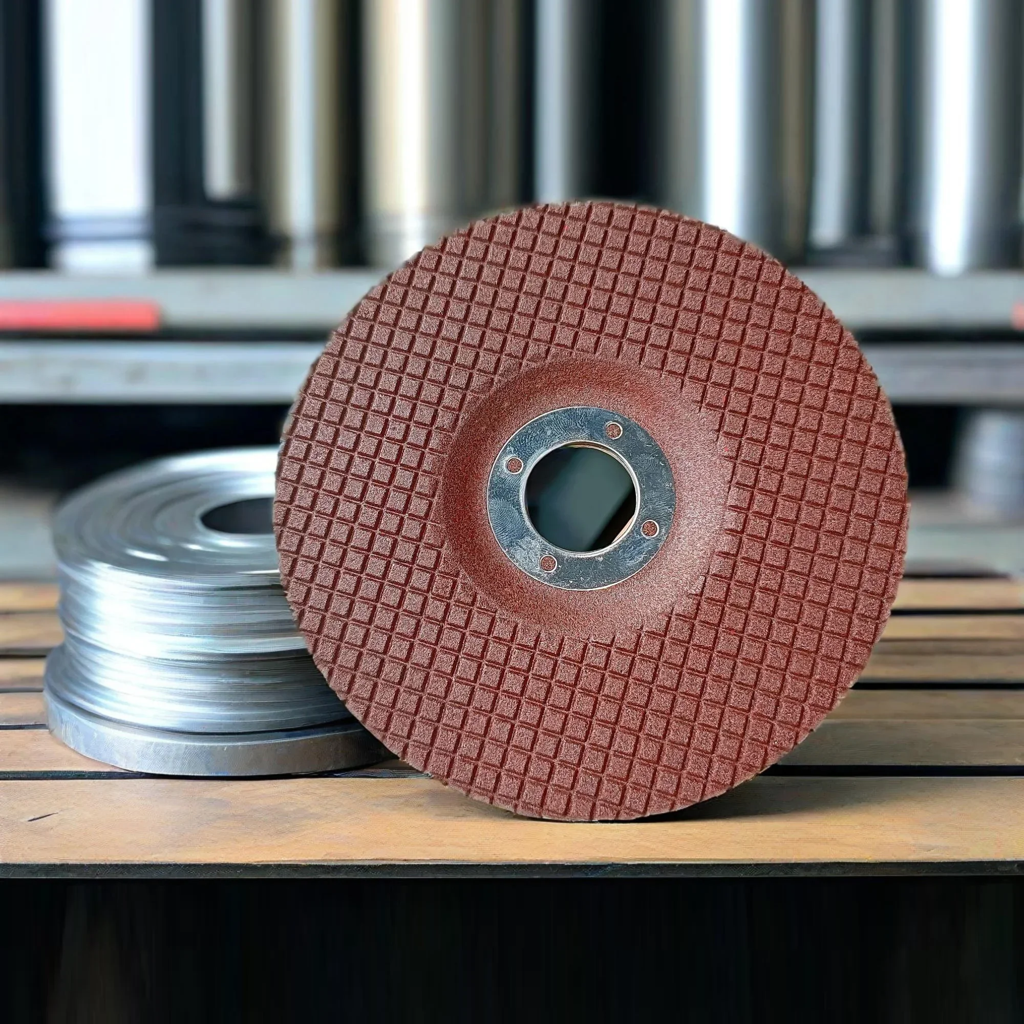 【From China】5 Inch 125x3x22.23mm WA46 ZA46 Flexible Grinding Wheel Disc for Inox Stainless Steel General Metal for OEM