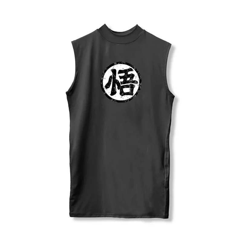 Compression Tight Tank Tops Mens Fitness Sports Singlets Summer Quick Dry Sleeveless T-Shirts Gym Bodybuilding Workout Clothing