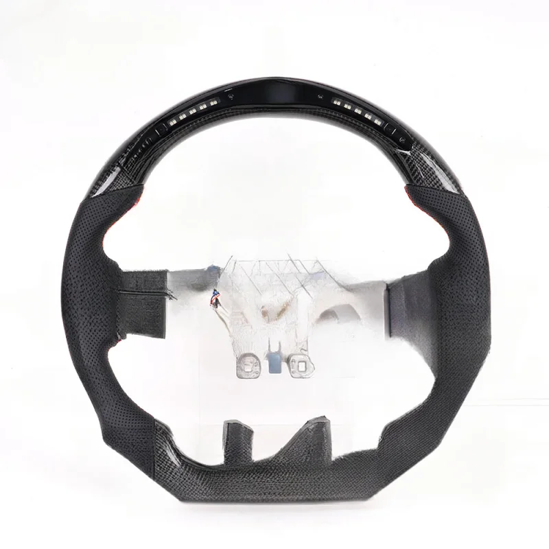 

For Dodge RAM 1500 12-18 LED Carbon Fiber Sport Steering Wheel