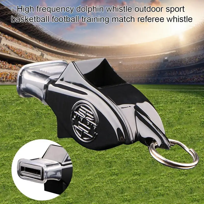 Dolphin Training Whistle 130dB Match Whistle Loudest Diving Dive Safety Dolphin Shape Whistle For Volleyball Football Sports