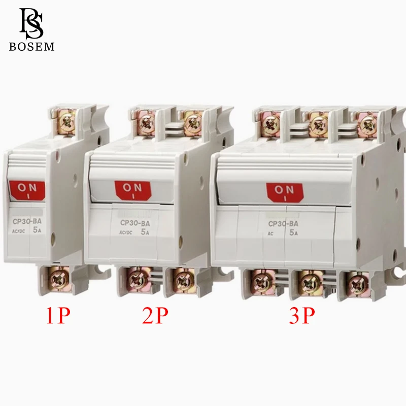 CP30-BA 1P/2P/3P Circuit Protector Breaker