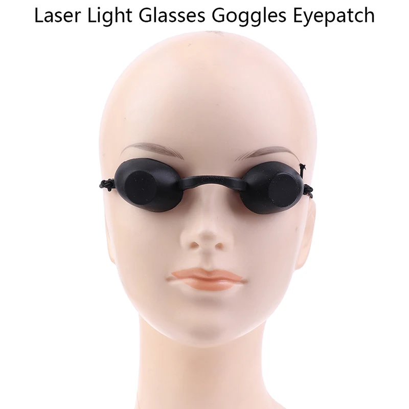 Protective Eyepatch Laser Light Glasses Safety Goggles IPL Beauty Clinic Black