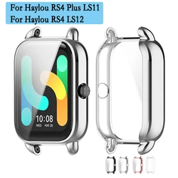 Soft Case For Haylou RS4 LS12 Watch Screen Protector Durable TPU Full Cover For Haylou RS4 Plus LS11 Smartwatch Accessories