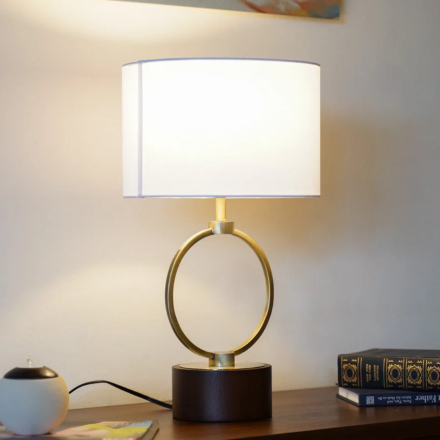 # Stainless Steel Bedroom Table Lamp Nordic Home Creative Romantic Warm Study Room Desk Bedside