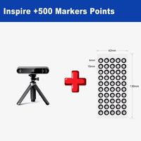 (Send Free 500 6-10nm Mark Points) Revopoint INSPIRE 3D Scanner handheld portable 3D scanner 18fps Scanner Speed high Accuracy