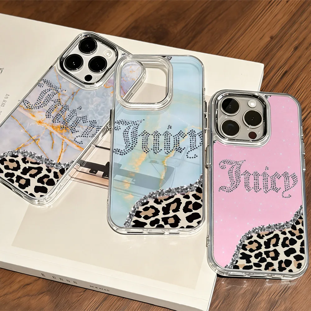 Modische Handyhülle für J-JuicysS Coutures iPhone 17 16e 16 15 14 13 12 11 Mini Pro Max X XR XSMAX 8 7 Air Plus Transparente Abdeckung