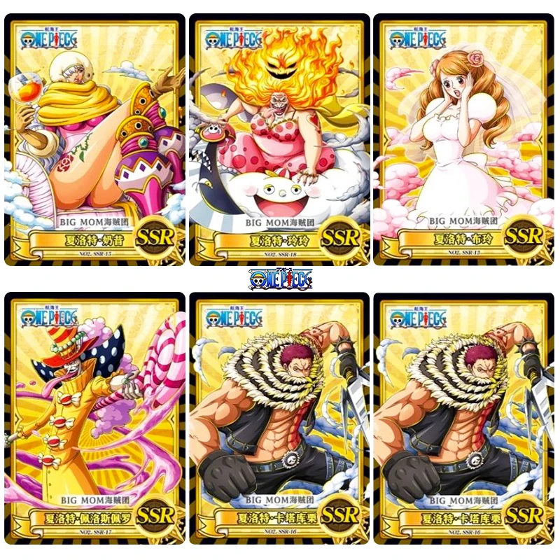 

ONE PIECE SSR SR UR series Collection card Tony Tony Chopper Nico Robin Anime characters Flash card Cartoon toys Christmas gift