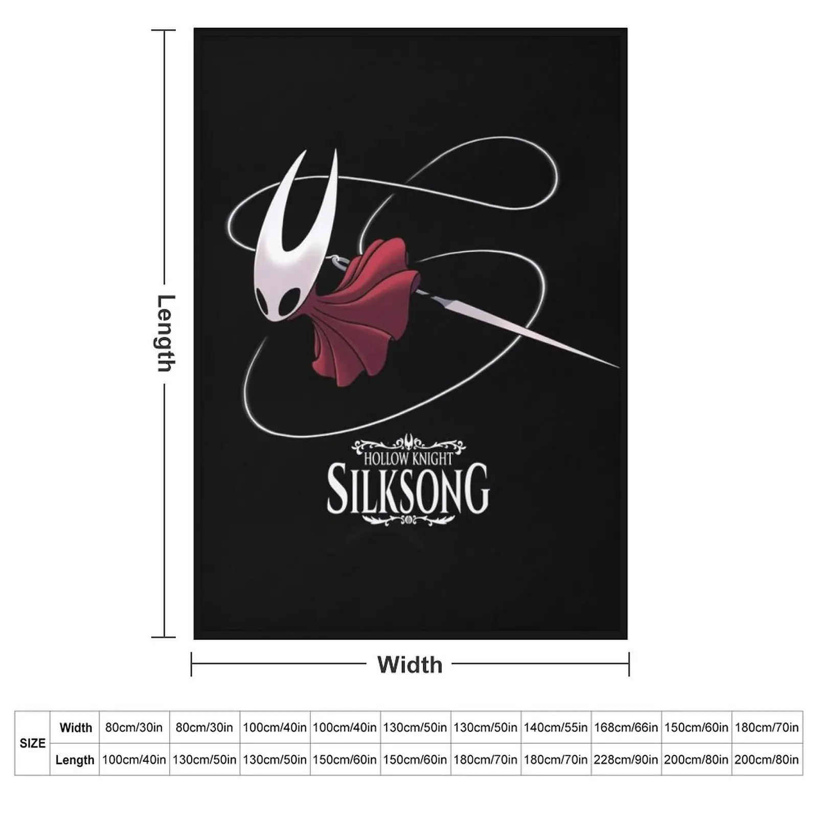 Hollow Knight: Silksong Throw Blanket blankets and throws Sofa Throw Bed linens for babies Bed Thin Blankets