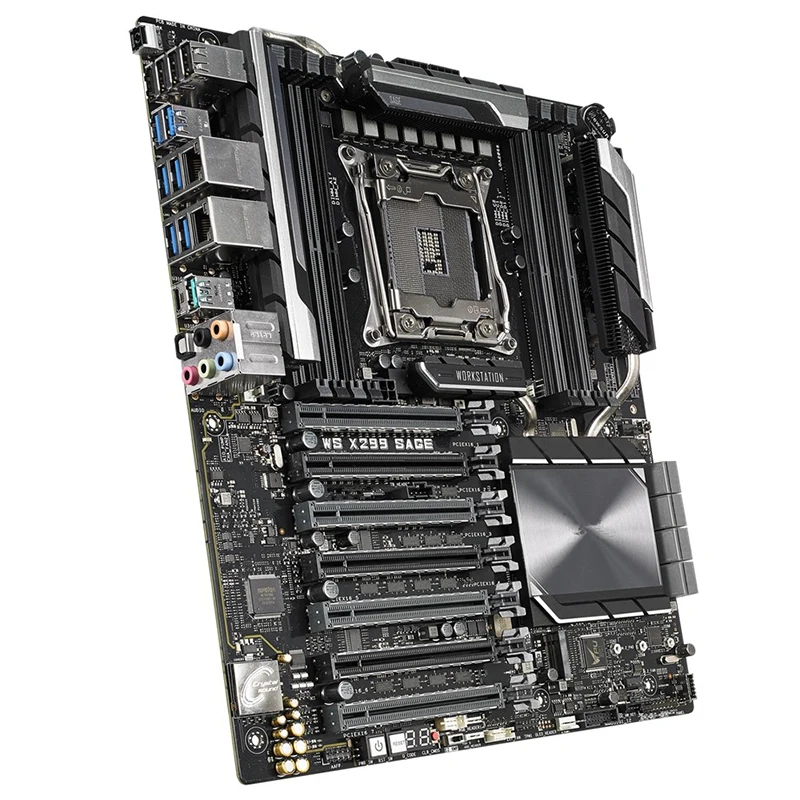 Desktop Mainboard SATA III USB3.0, Motherboards WS X299 SAGE, LGA 2066, DDR4 ATX, Intel X299 Overclocking