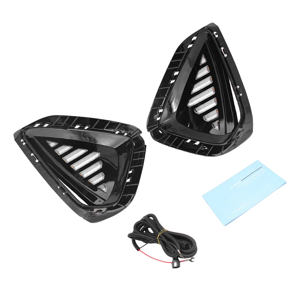 

LED Daytime Running Light Daytime Running Light Car Daytime Running Light fit for Kia K3 Cerato Forte 2023 Turn Signal Fog Lamp