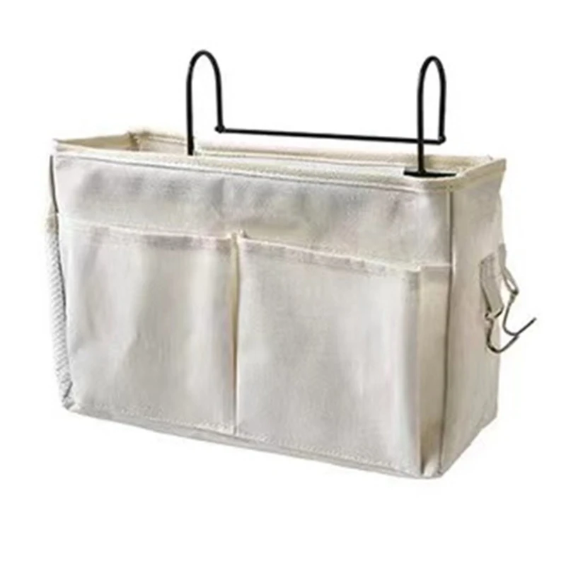 Bedside Storage Bag Hanging for Bunk Hospital Beds Dorm Rooms Bed Rails Crib Bed Side Nappy Holder