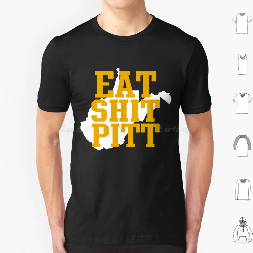 Eat Shit Pitt-Old Gold Classic T Shirt Men Women Kids 6xl Eat Shit Pitt Old Gold Classic