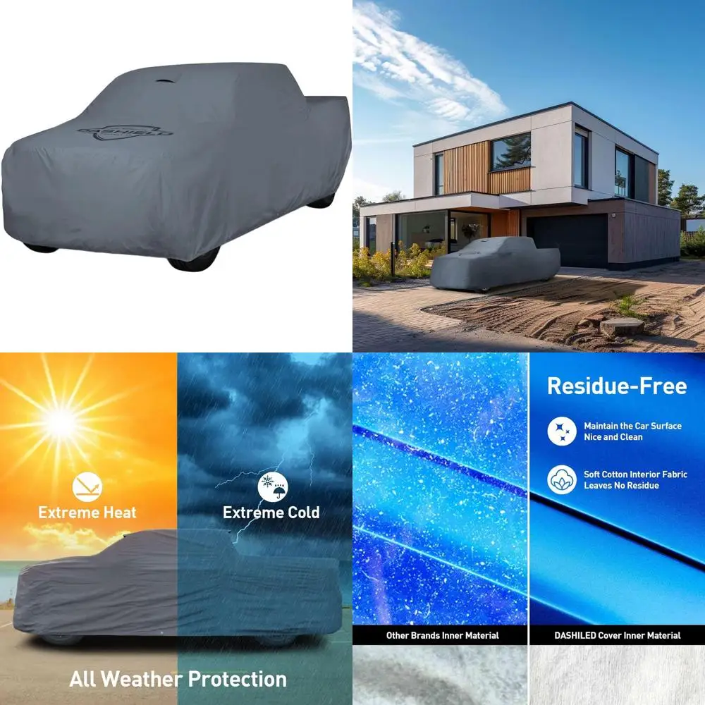 

Всепогодный получехол для грузовиков с удлиненной кабиной 1973-1987 годов выпуска, с грузовой платформой 6,5 футов