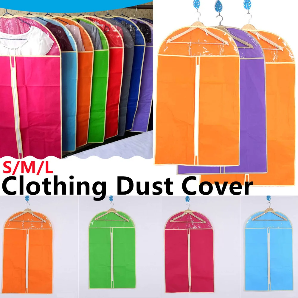 Travel Dust Proof Clothes Cover Bag Convenient Coat Clothes Jacket Suit Dress Garment Storage Wholesale Clothing Dust Cover