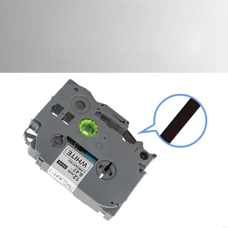  9mmx8m Laminated Label Maker Tape Label Maker Tape Replacement for Labelling