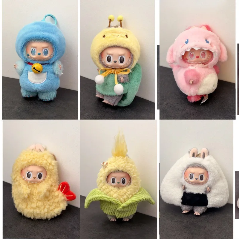 

Hatsune Miku Cosplay Doll For Labubu Clothes 15/17cm Baby Clothes Big Into Energy Kawaii V1 V2 V3 Doll Clothing Accessories