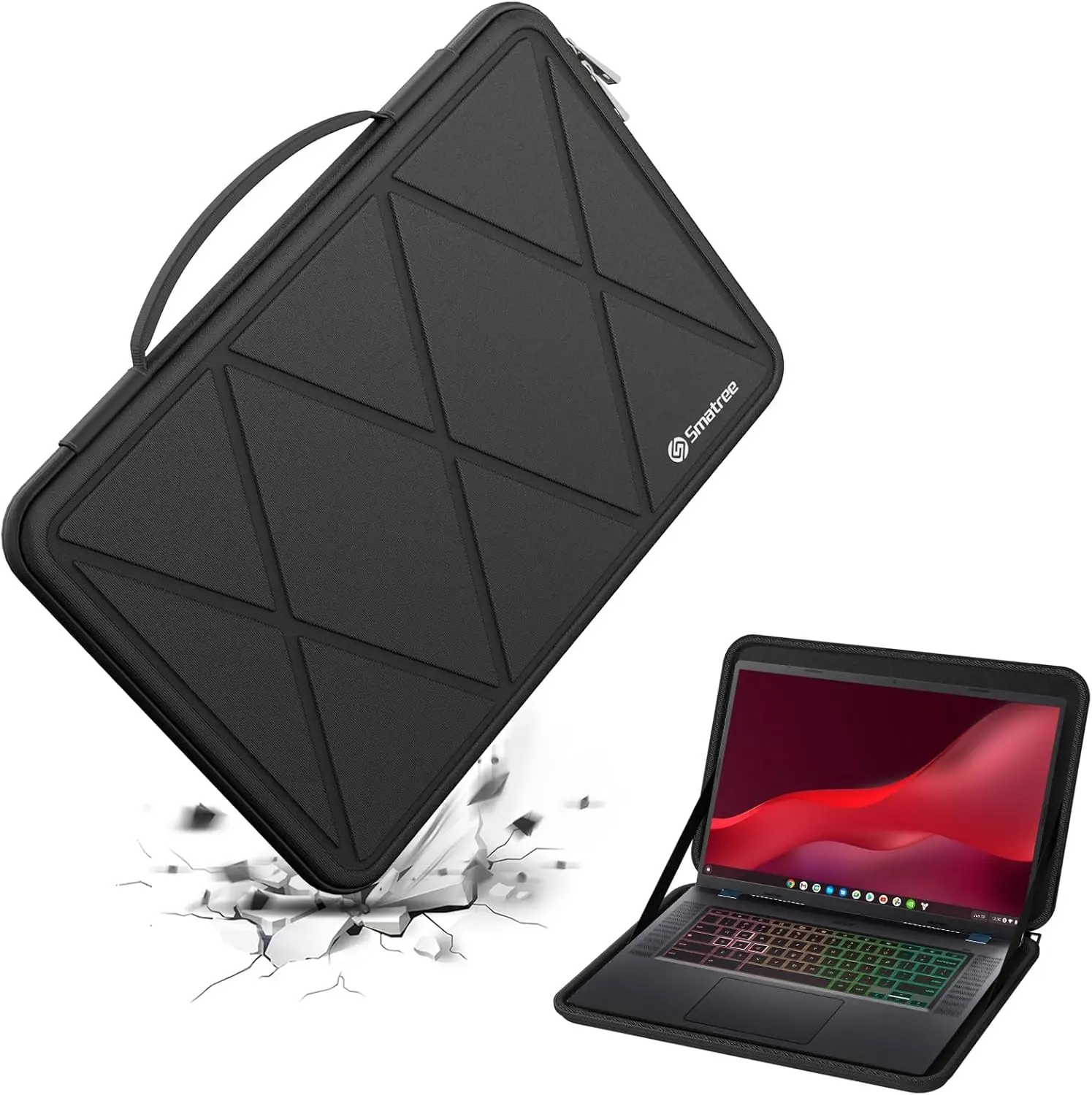 Capa rígida de EVA Smatree para Acer Predator Triton de 15,6", para laptop Acer Predator Triton de 16"