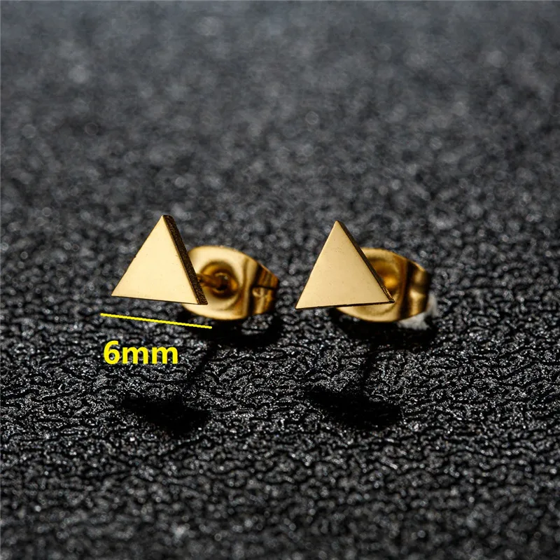 Bohemia Tropical Plant Coconut Palm Ear Studs for Women Punk Unicorn Scissors Triangle Ear Cartilage Earrings Silver Color 2024