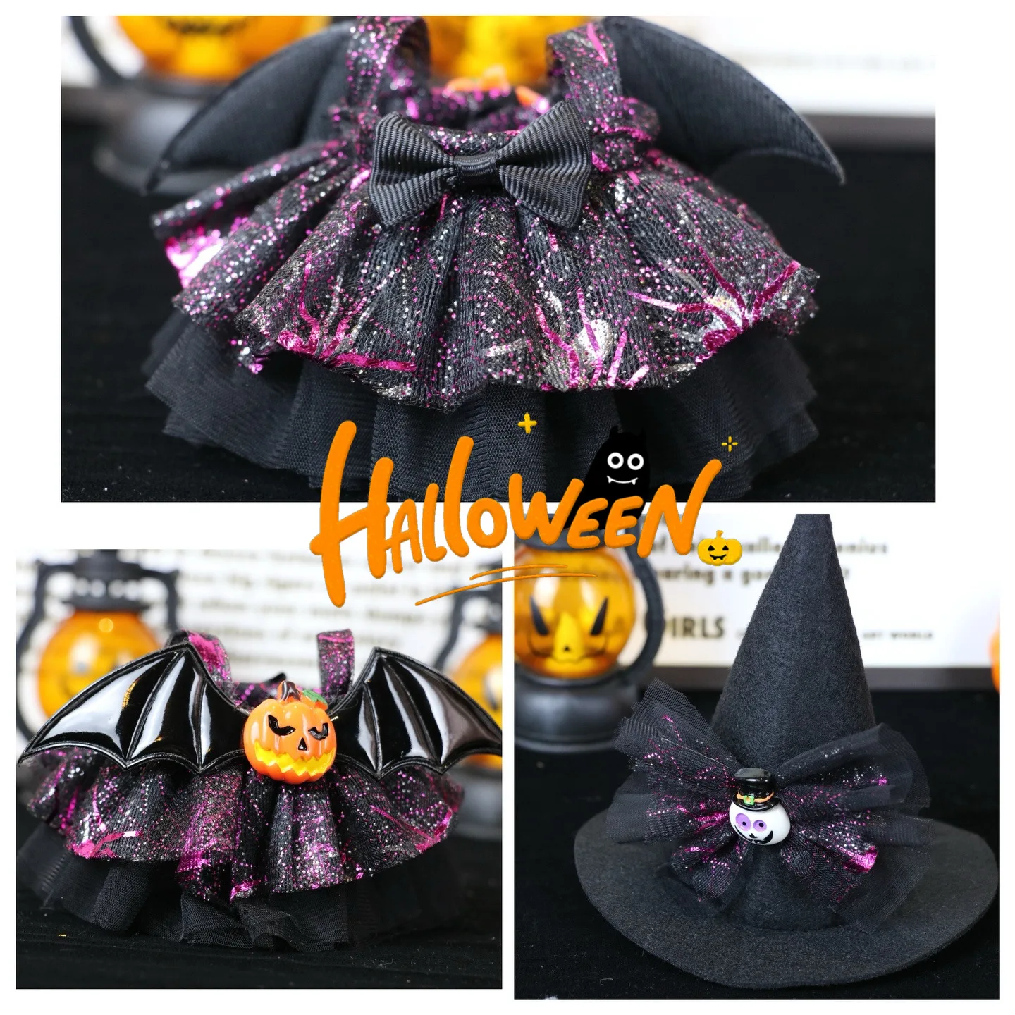 17 Cm Poppen Kleding Voor Labubu Outfit Accessoires Zitten Party Halloween Trick-Or-Treat Serie Duivel engel Paarse Jurk Ropa