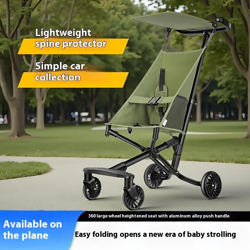 

Детская складная карманная коляска, волшебный инструмент для ходьбы, коляска-зонтик, компактная и портативная, дорожная, коляска для малышей.