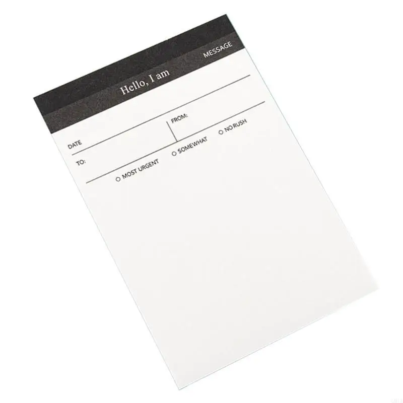G8TA Small Notepbook Tearable 50 листов Unlied Daily Daily Planner Planner Блокноты Контрольный список написание Pad Memopad для
