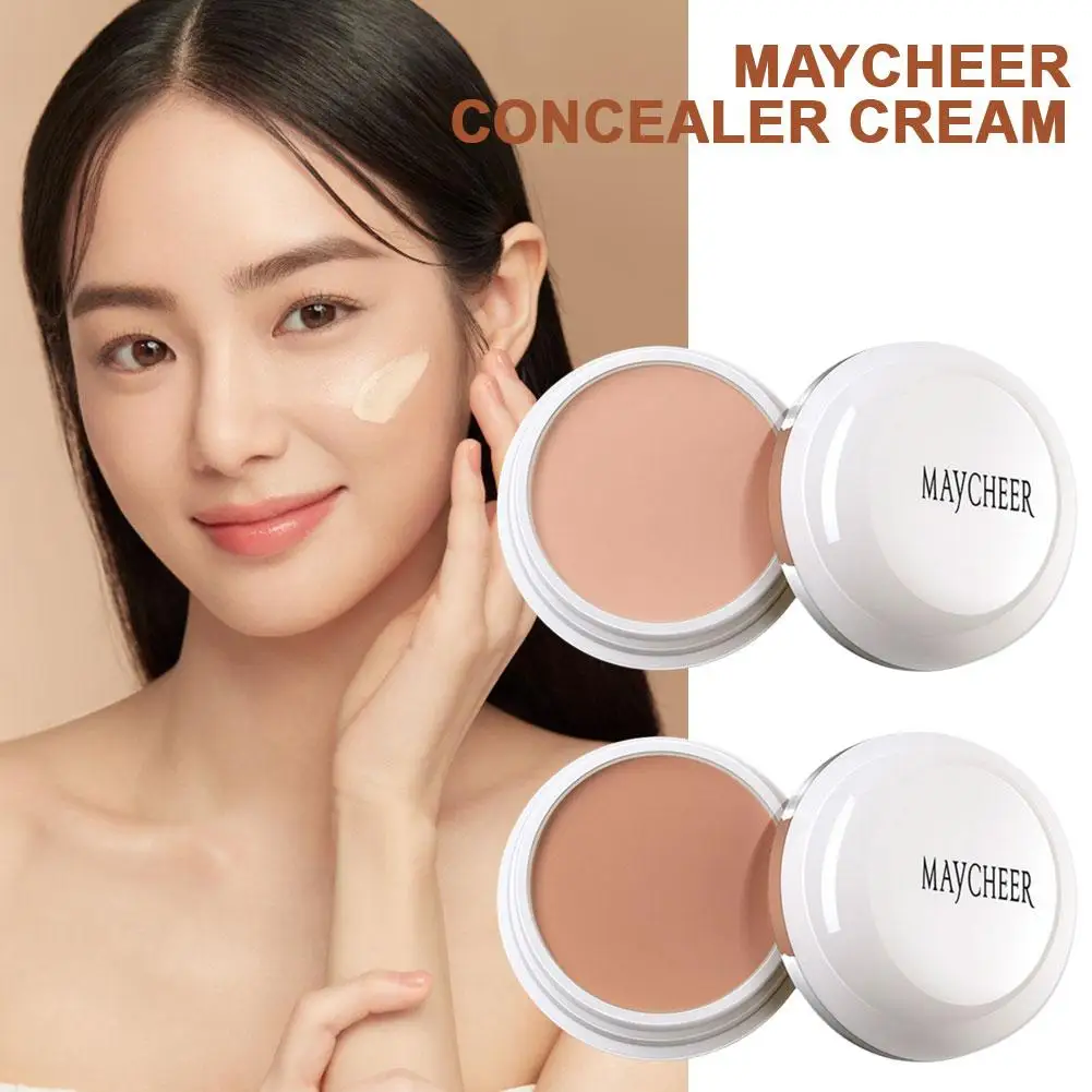 High Coverage Concealer Corrector Anti Dark Circle Whitening Cream Matte Foundation BB Cream for Face Makeup Base Cosmetics W9T8