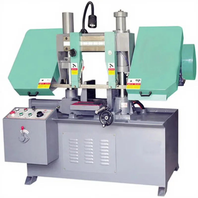 Vertical Band Saw Machine Manual Tension 2.2Kw Motor 27m/min Blade Speed Bearing Core Components High 300x300mm Cutting