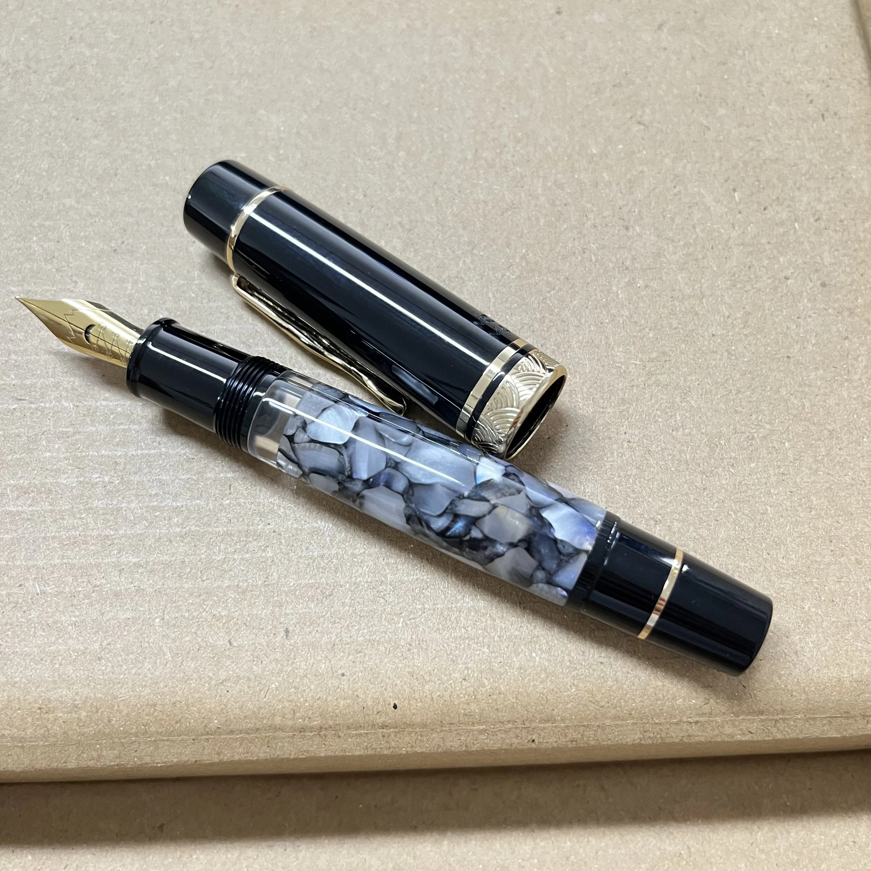 new MAJOHN P139 P138 P136 Classic Flex Nib Fountain Pen Soft