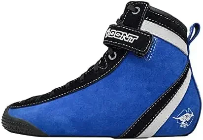 Parkstar Blue Suede Professional Roller Skates for Park Ramps Bowls Street - Rollerskates for Outdoor and Indoor Skating