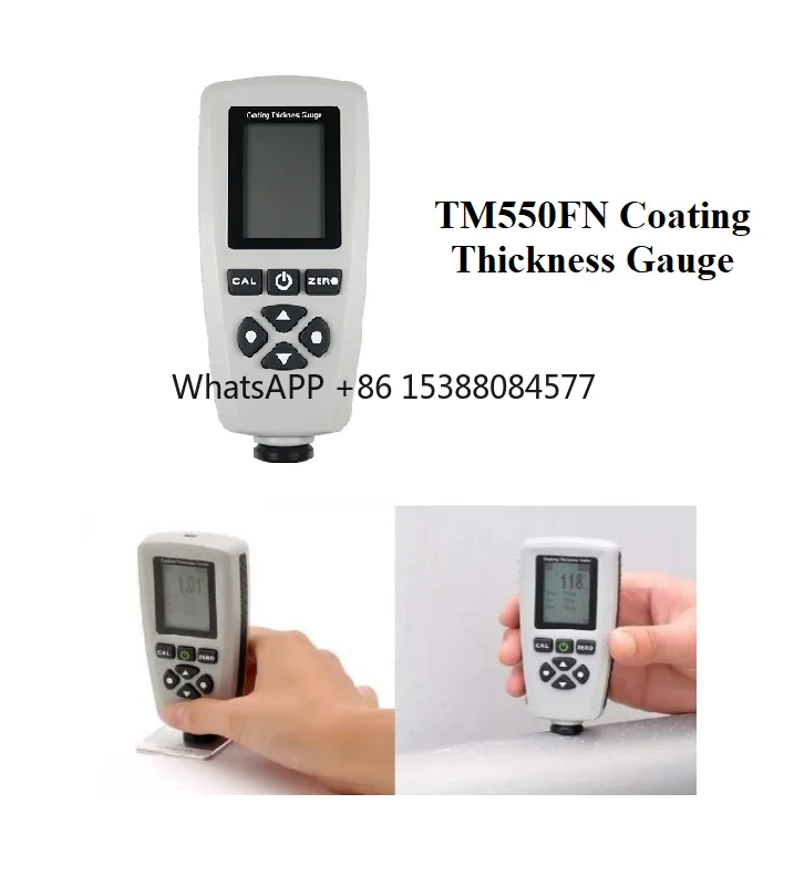 

Coating Thickness Gauge Paint Thickness Galvanized Layer Thickness Measurement Dual Substrate Measurement