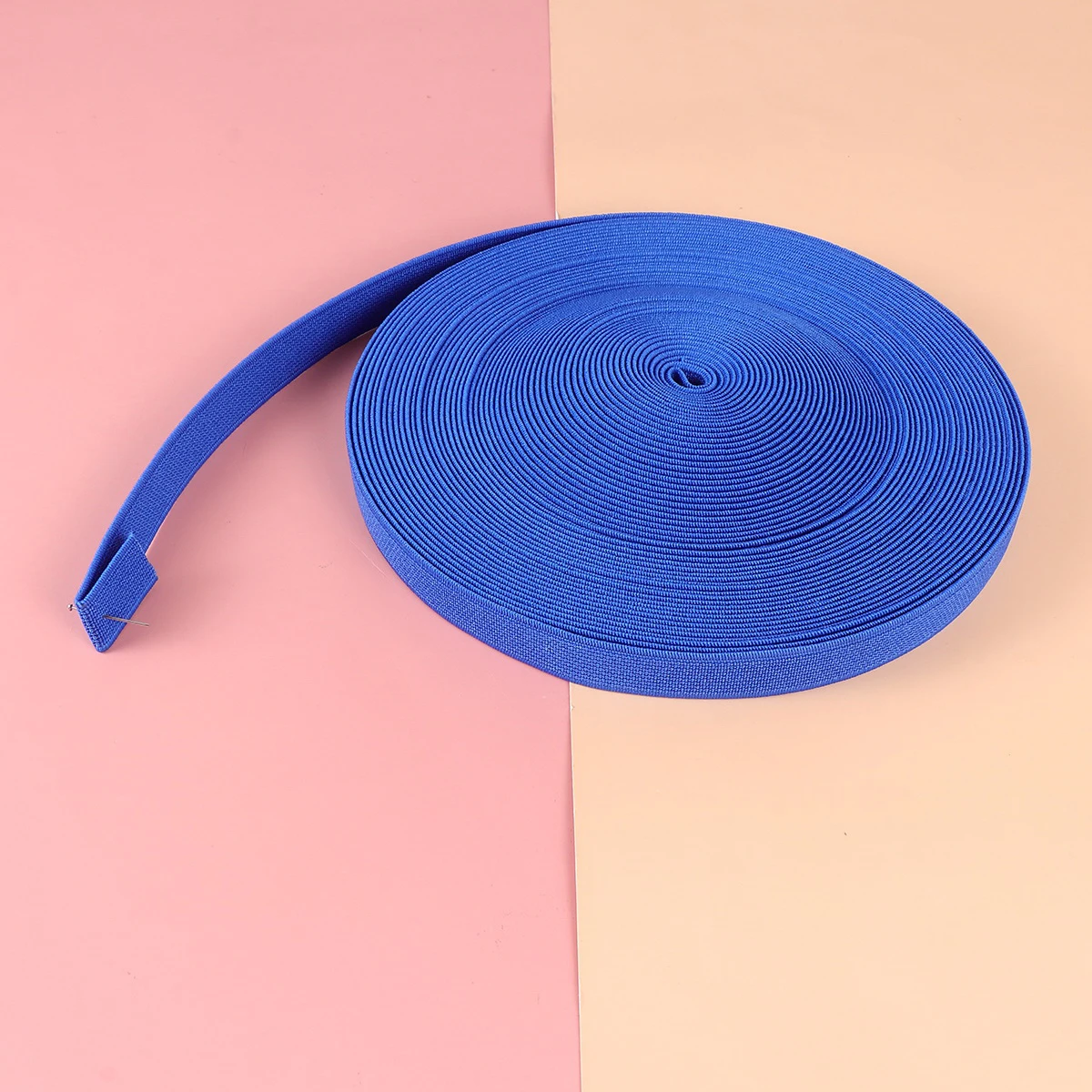 

16M Roll Thickened Elastic Band 1.5Cm Width Dark Blue For Diy Shoes Accessories Plain Strong Stretchable Strap Craft Sewing