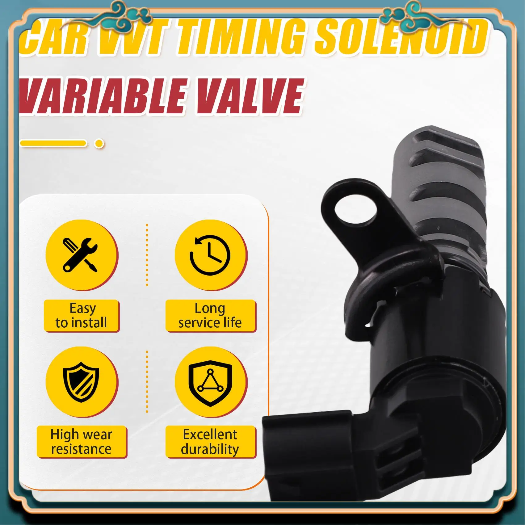 L39A-Car Timing Solenoid VVT วาล์ว Solenoid ควบคุมวาล์ว 15330-BZ080 สําหรับ Toyota Avanza Xenia 2011-2013