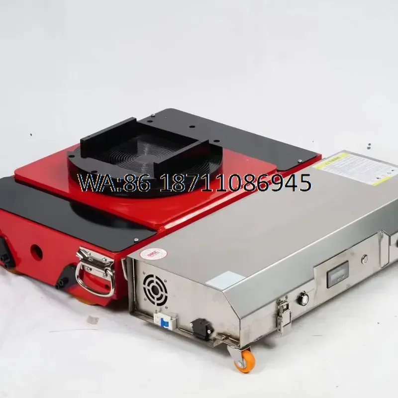 for Self Propelled Cargo Moving Tank 20 Ton 360 Degree Rotating Machinery Roller Skate for Warehouse Heavy Load