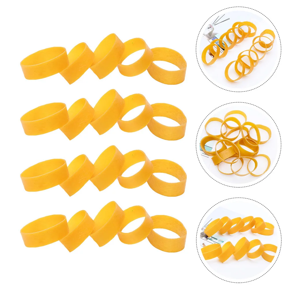 1세트 와이드 고무 링 스노보드 바인딩 스트랩 탄성 스키 브레이크 고정 스노보드 브레이크 고무 밴드 바인딩 스트랩