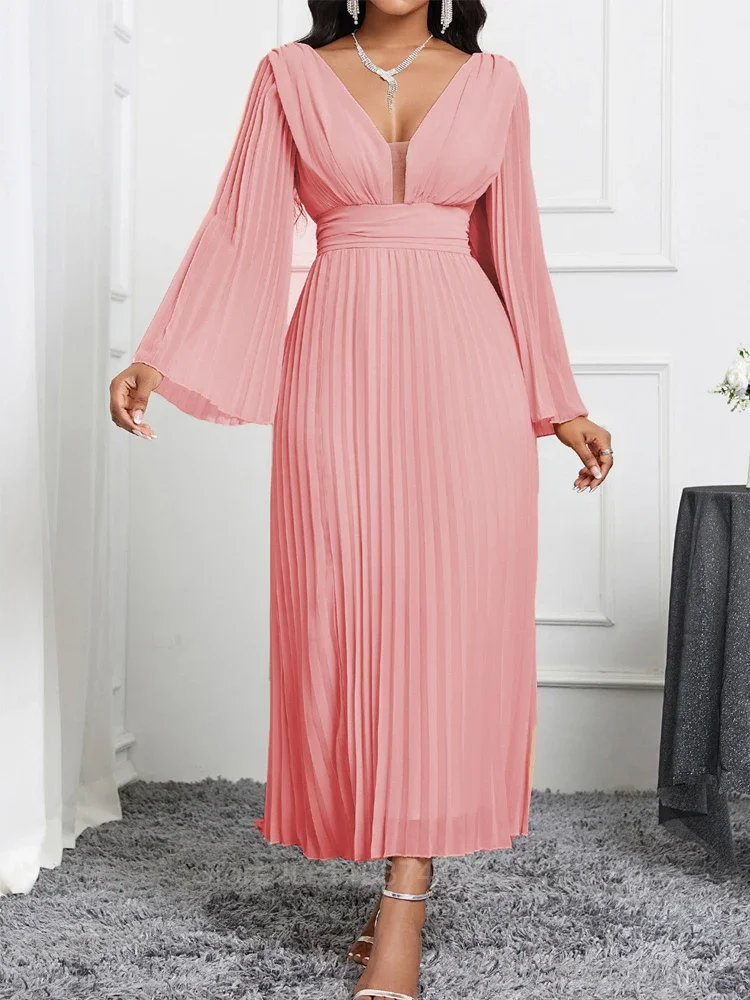 

Sexy Women Maxi Dress Pink infinity Long Dress Multiway Bridesmaids Convertible Wrap Party Dresses Robe Longue Femme Vestidos