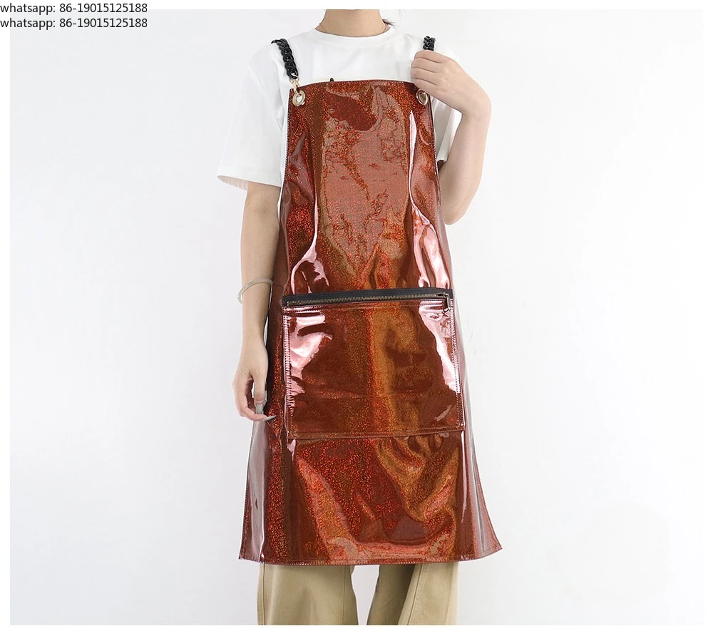 

Фартук рабочий из ПУ, на заказ, водонепроницаемый и маслостойкий, для кейтеринга, баров, зоомагазинов, специальный фартук-юбка