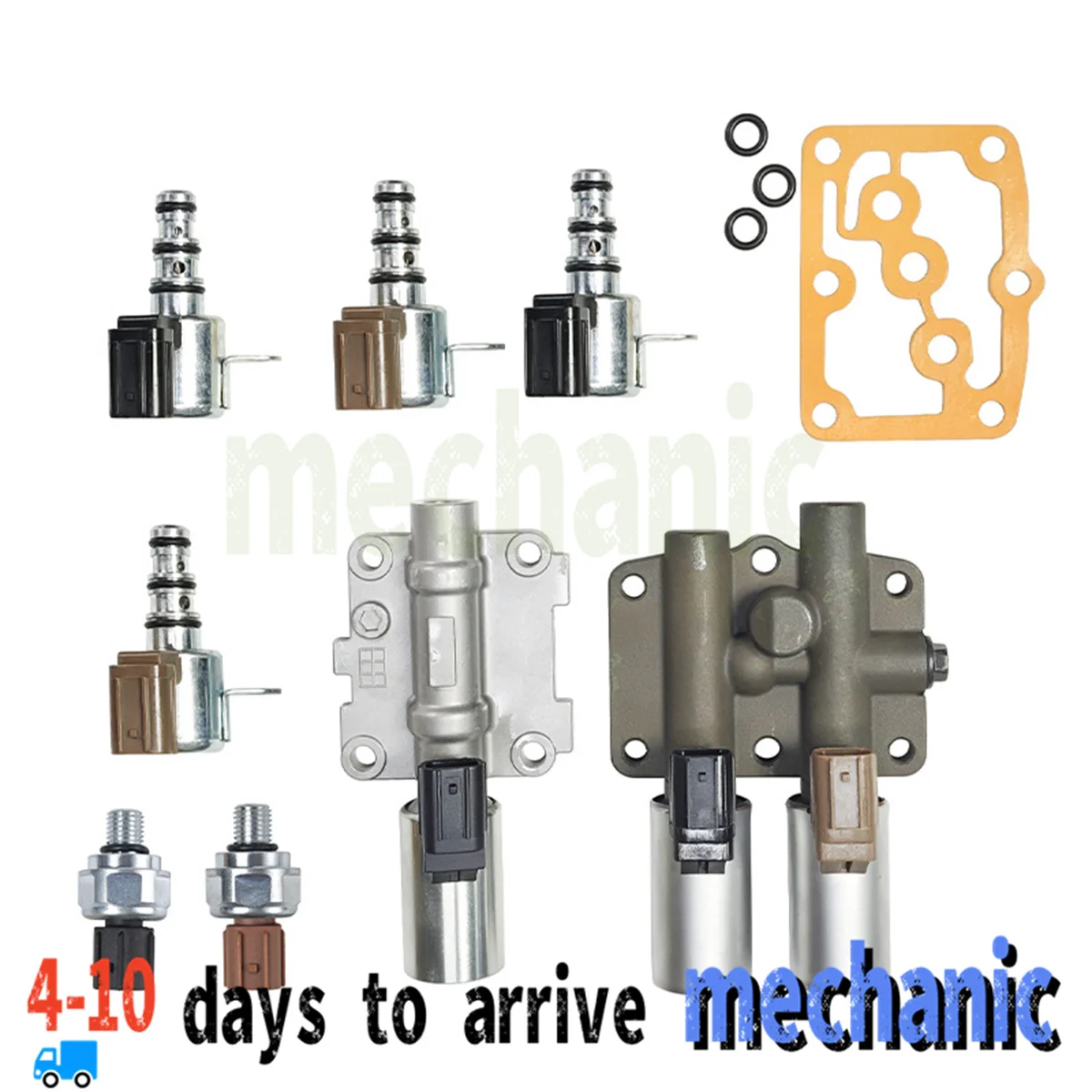 

Для 28250-P6H-024 28250-P7W-003 подходит для комплекта электромагнитных клапанов трансмиссии Honda Accord Acura.